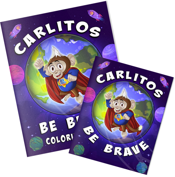 Be Brave Booklet & Coloring Book Combo